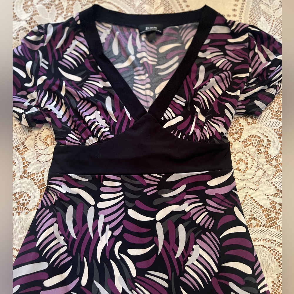 M/L Y2K Abstract Top - Picture 2 of 7